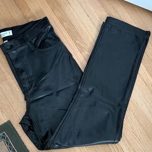 Abercrombie & Fitch Women's Black Straight Leg Pants